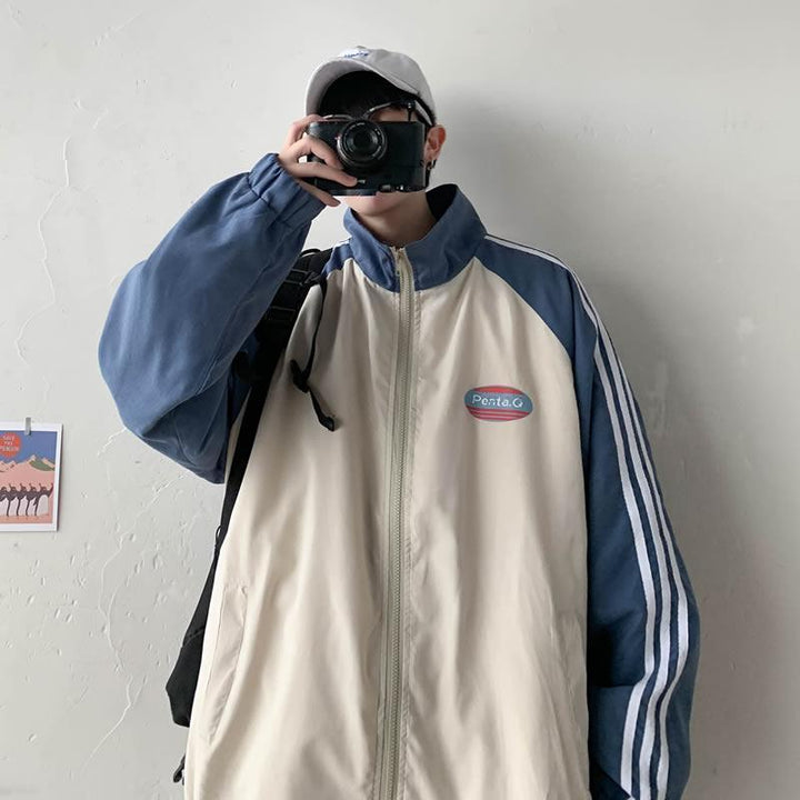 Ropa Casual para Hombres Abrigo de Otoño Hombres Chaqueta de Trabajo Tendencia Coreana Otoño