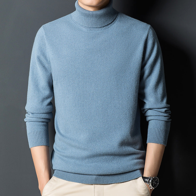 Suéter de Cachemira Pullover Suéter Grueso para Hombres