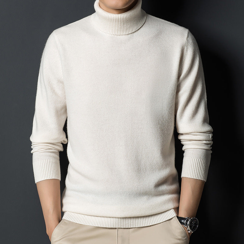 Kasjmier Sweater Pullover Dikke Sweater Voor Mannen