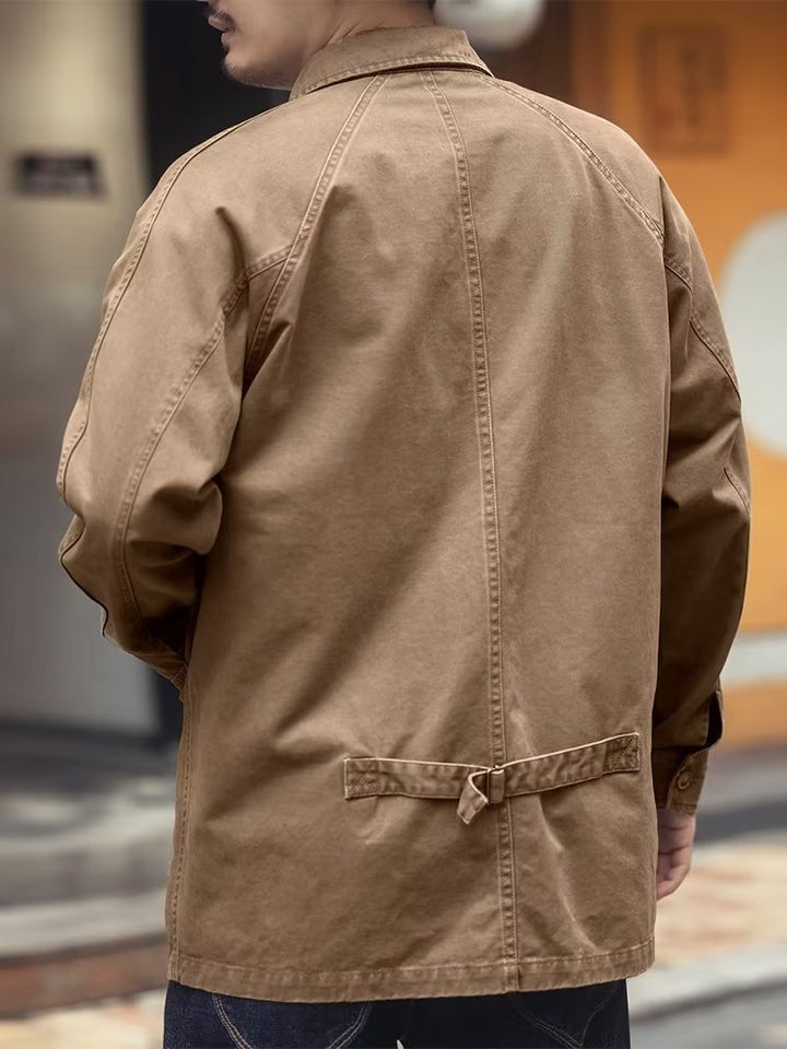 Chaqueta de Denim Casual Versátil para Hombres