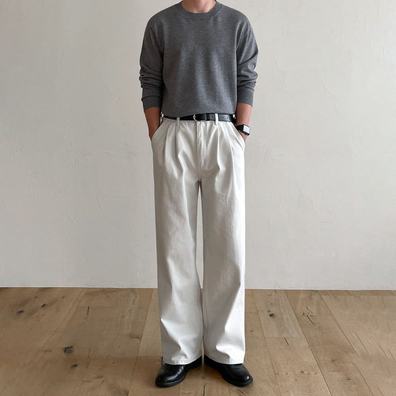 Pantalones Casual Retro Estilo Japonés para Hombre