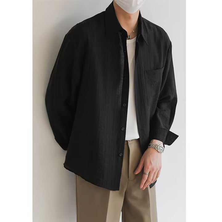 Camisa de Manga Larga Delgada Top de Protección Solar Transpirable y Suelto