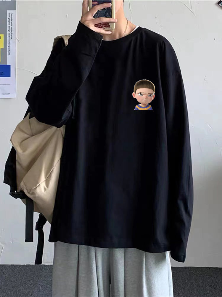 Ropa Suelta de Otoño para Estudiantes Hombres Talla Grande