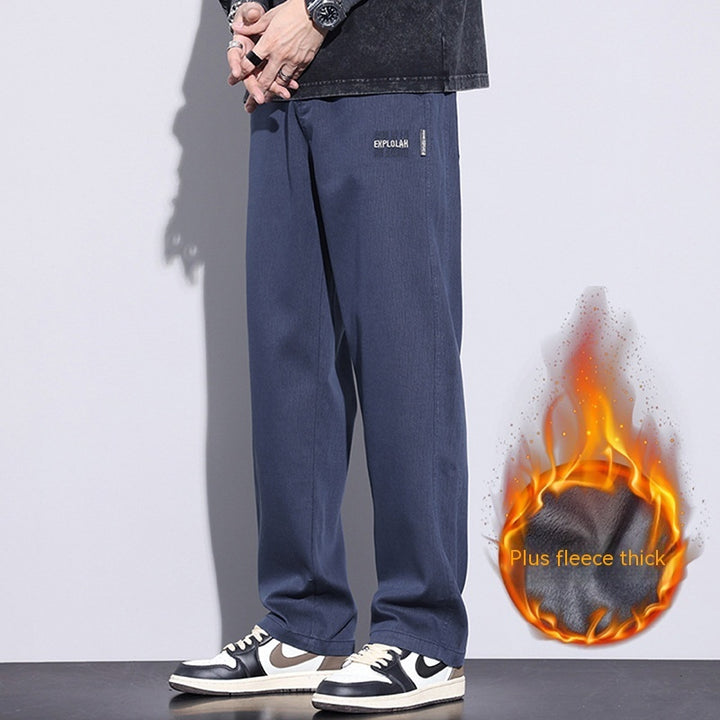 Autumn New Trendy Loose Wide-leg Pants For Men