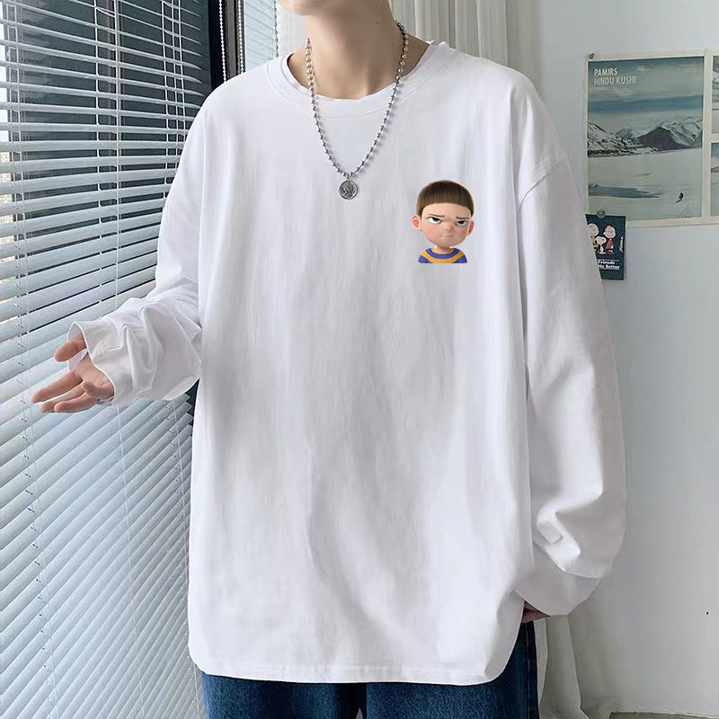 Ropa Suelta de Otoño para Estudiantes Hombres Talla Grande