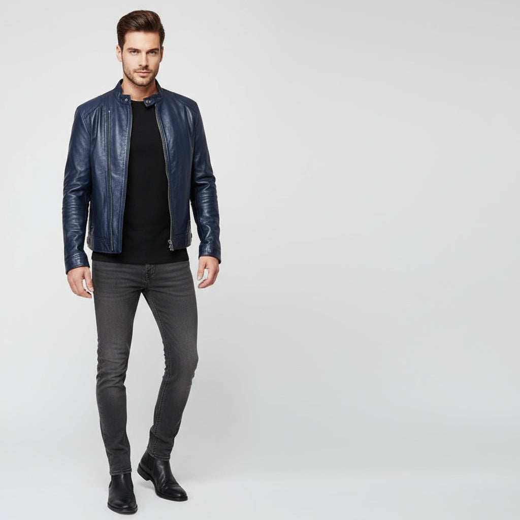 Marc™ | Chaqueta de cuero para hombres