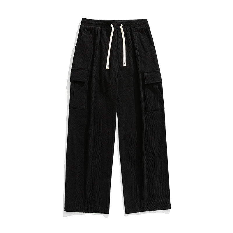 Pantalones Casual de Pana Japoneses para Hombre