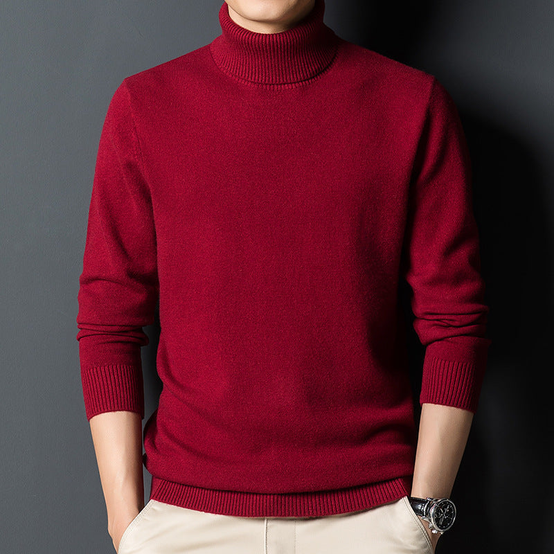 Kasjmier Sweater Pullover Dikke Sweater Voor Mannen