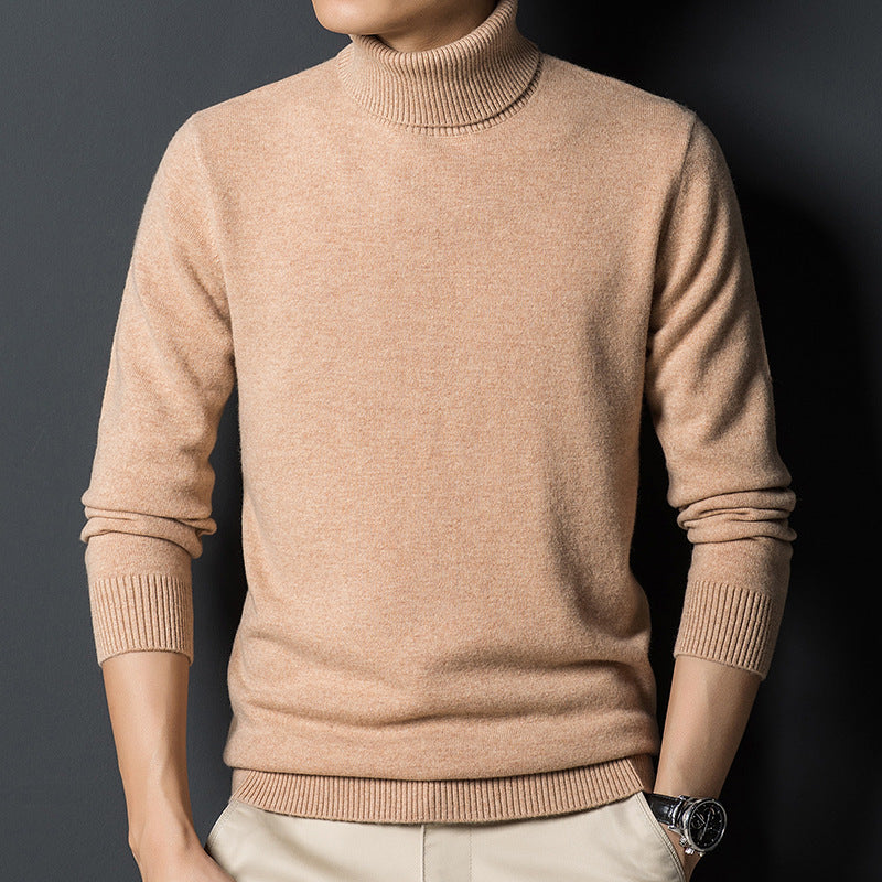 Kasjmier Sweater Pullover Dikke Sweater Voor Mannen