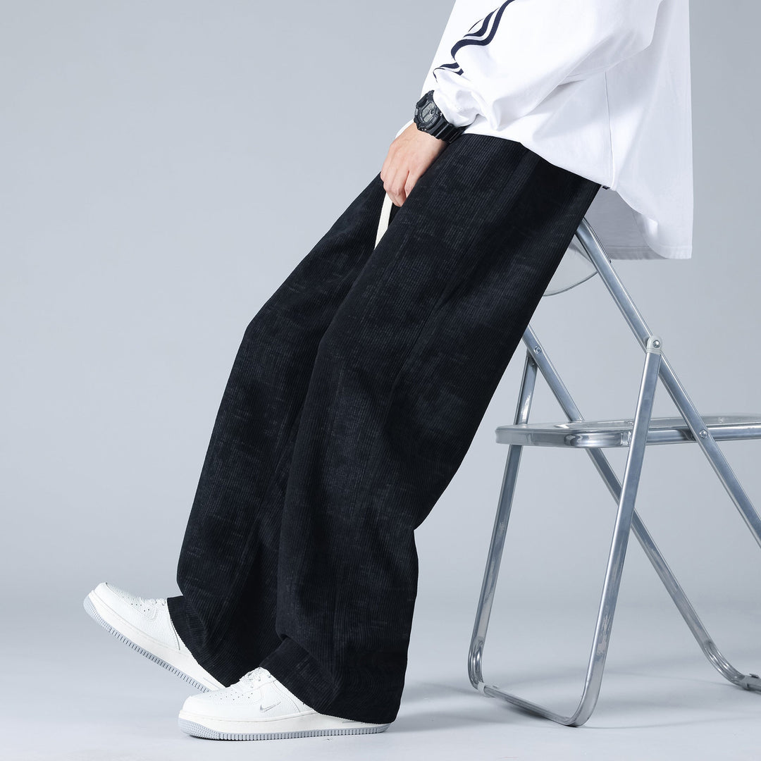 Pantalones de Pana para Hombre Primavera y Otoño