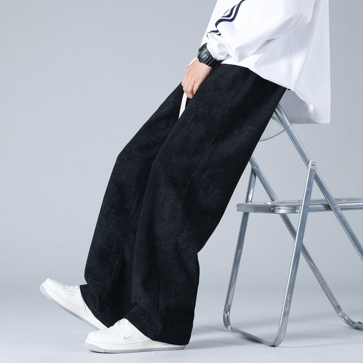 Pantalones de Pana para Hombre Primavera y Otoño