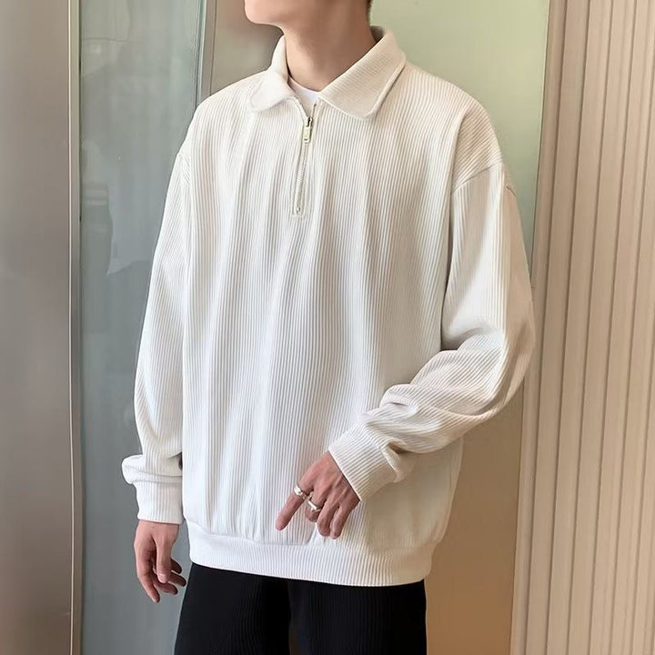 Sudadera de Color Sólido Británica para Hombres