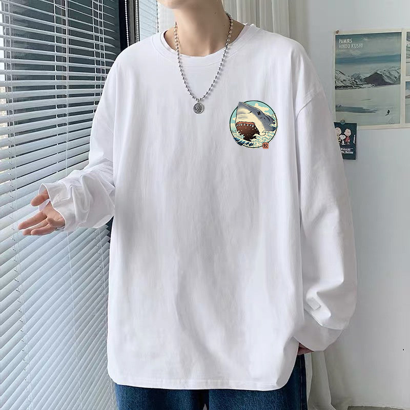 Ropa Suelta de Otoño para Estudiantes Hombres Talla Grande