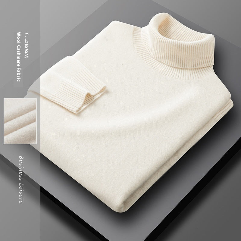 Suéter de Cachemira Pullover Suéter Grueso para Hombres