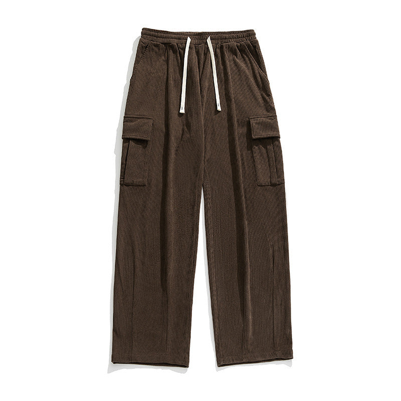 Pantalones Casual de Pana Japoneses para Hombre