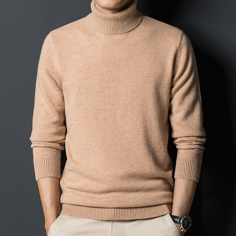 Kasjmier Sweater Pullover Dikke Sweater Voor Mannen