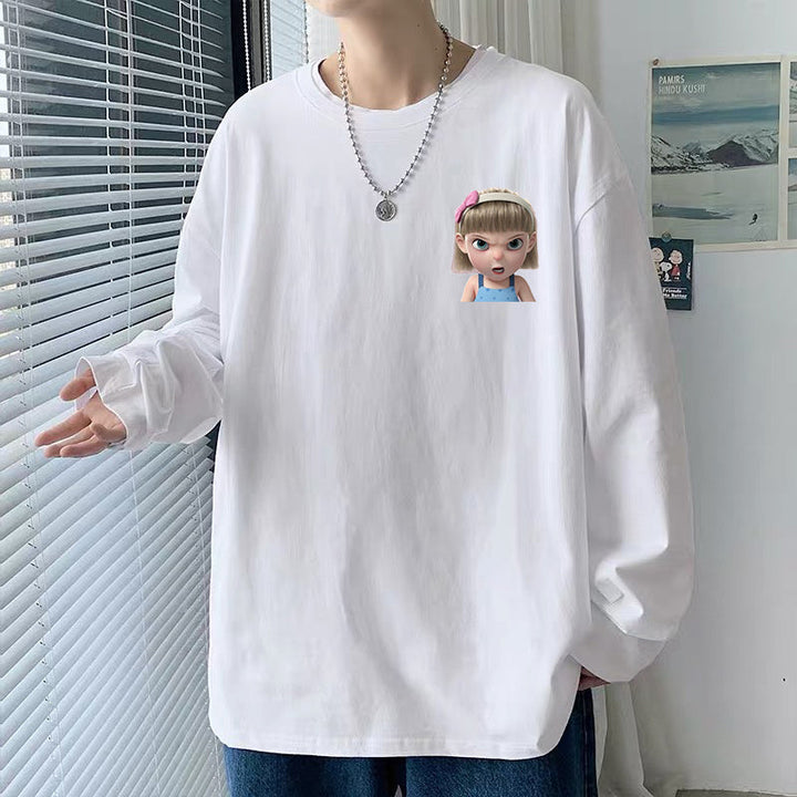 Ropa Suelta de Otoño para Estudiantes Hombres Talla Grande