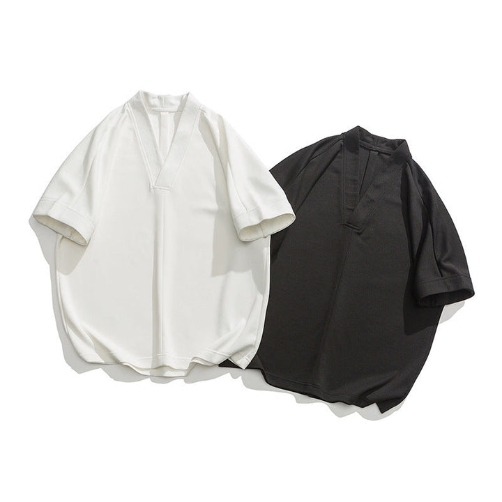 Camisa Casual para Hombre Estilo Chino Retro