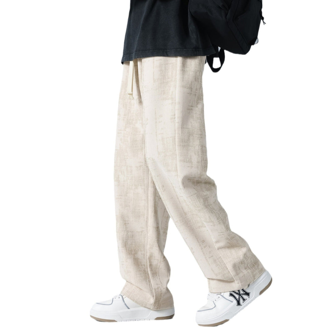 Pantalones de Pana para Hombre Primavera y Otoño