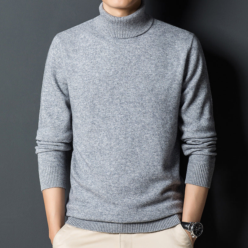 Suéter de Cachemira Pullover Suéter Grueso para Hombres